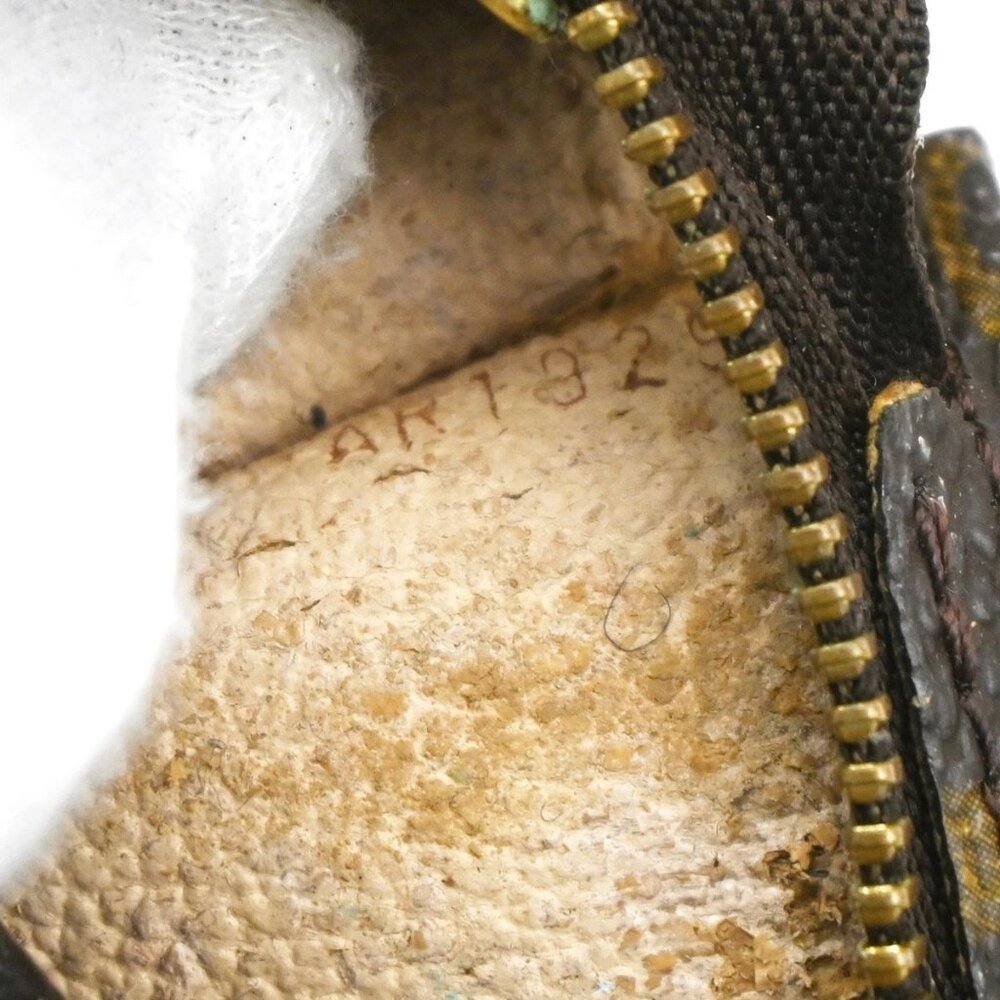 LOUIS VUITTON 2 Set pouch Bag Monogram Leather Brown GHW 66CA357 - Picture 12 of 13